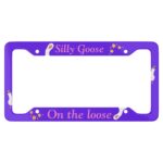 Silly Goose Aluminum License Plate Frame: Car Decor - Image 3