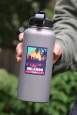 Orlando Florida Sticker | City Stickers | Waterproof, Vinyl and Dishwasher Safe | Laptop, Water bottle, Luggage, Tumbler - Image 2
