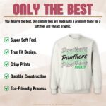 Custom Hockey Sweatshirt Personalized Team Name Shirt for Hockey Mom Gameday Crewneck for Hockey Dad Matching School Team Mascot Sweater - Image 7