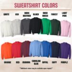 Custom Hockey Sweatshirt Personalized Team Name Shirt for Hockey Mom Gameday Crewneck for Hockey Dad Matching School Team Mascot Sweater - Image 3