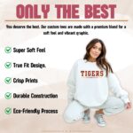 Custom Mascot Sweatshirt, School Team Sweatshirt, Personalized Sports Team Logo Sweatshirt, School Spirit Sweater, College Block Crewneck - Image 8