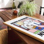 Cute Dog Print, Home is where my Dog is Poster, Eclectic Colorful Posters, Wholesome Prints, Labrador Decor, Unique Posters, UNFRAMED - Image 7