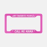 Custom "My Favorite People Call Me Papa" License Plate Frame - Image 8