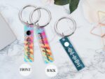 Personalized Music Code Keychain: Scannable Song Keyring, Couple Gift - Image 5