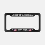 Gulf Of America Est. 2025 Aluminum License Plate Frame