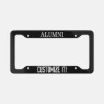 Alumni License Plate Frame: Custom College Gift - Image 9