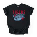 Custom Football Team Shirt, Personalized Football Mascot T Shirt, High School Football Tee,  Game Day Football Shirt, Custom Football Shirt