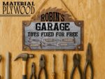 Custom Garage Sign: Personalized Wood Sign for Dad, Grandpa - Image 9