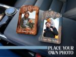 Personalized Father's Day Gift, Picture Frame for Dad Gift, Custom Photo Car Visor, Photo Clip for Car Gift For Dad, Drive Safe Visor Clip - Image 6