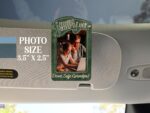 Personalized Father's Day Gift, Picture Frame for Dad Gift, Custom Photo Car Visor, Photo Clip for Car Gift For Dad, Drive Safe Visor Clip - Image 5