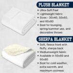 Custom Team Blanket, School Sport Team Logo Personalized Blanket With Name, College Dorm Fleece, Personal Team Gift, Senior Graduation Gift - Image 7