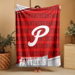 Custom Team Blanket, School Sport Team Logo Personalized Blanket, College Dorm Fleece, Personal Team Gift, Senior Night Graduation Gift - Image 6