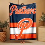 Custom Team Blanket, School Sport Team Logo Personalized Blanket, College Dorm Fleece, Personal Team Gift, Senior Night Graduation Gift - Image 7