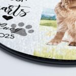 Personalized Pet Sympathy Gift, Custom Dog Memorial Suncatcher, Pet Memorial Gift, Dog Remembrance Gift, Dog Memorial Photo - Image 5
