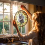 Dog Memorial Suncatcher, Custom Dog Photo Suncatcher, Personalized Dog Memorial Suncatcher, Dog Memorial Gift, Puppy Loss Gift - Image 5