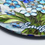 Custom Memorial Suncatcher, I Am Always With You Suncatcher, In Memory of Loved One Stained Glass Suncatcher, Memorial Window Hanging Decor - Image 5