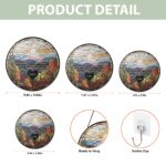 Memorial Stained Glass Suncatcher, Lightcatcher Loss Of Dad, Window Decor Gift for Dad, Gif for Mother'sm, Sympathy Gift Memorial Suncatcher - Image 6