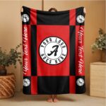 Custom Team Blanket, School Sport Team Logo Personalized Blanket With Name, College Dorm Fleece, Personal Team Gift, Senior Graduation Gift - Image 8
