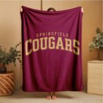 Custom Team Blanket, School Sport Team Logo Personalized Blanket, College Dorm Fleece, Personal Team Gift, Senior Night Graduation Gift - Image 7