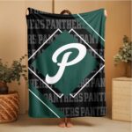 Custom Team Blanket, School Sport Team Logo Personalized Blanket, College Dorm Fleece, Personal Team Gift, Senior Night Graduation Gift - Image 7