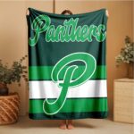 Custom Team Blanket, School Sport Team Logo Personalized Blanket, College Dorm Fleece, Personal Team Gift, Senior Night Graduation Gift - Image 8