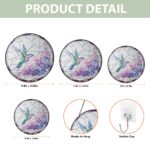 Hologram Purple Lilac And Hummingbird Suncatcher, Suncatcher Hologram Window Decor, Mother's Day Gift, Gift For Hummingbird Lovers Gift - Image 6