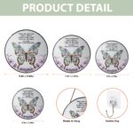 Memorial Suncatcher, Sympathy Gift, Loss Of Dad, Sympathy Gift, Memorial Suncatcher, Father in Heaven, Memorial Gift Personalized - Image 5