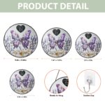 Custom Memorial Gift for Dad in Heaven, Butterfly Suncatcher for Loved Ones, Loss Of Dad Sympathy Gift, Memorial Suncatcher, Loss Father Day - Image 6