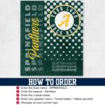 Custom Team Blanket, School Sport Team Logo Personalized Blanket With Name, College Dorm Fleece, Personal Team Gift, Senior Graduation Gift - Image 2