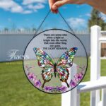 Memorial Suncatcher, Sympathy Gift, Loss Of Dad, Sympathy Gift, Memorial Suncatcher, Father in Heaven, Memorial Gift Personalized - Image 3