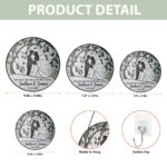 Wedding Stained Glass Sun Catcher, Ornament Bride and Groom, Ornament Light Catcher, Mr & Mrs Couples Gift Bridal Shower, Wedding Gift - Image 6