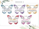 Personalized Acrylic Butterfly Gift: Retirement, Teacher Appreciation - Image 3