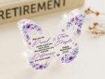 Personalized Acrylic Butterfly Gift: Retirement, Teacher Appreciation - Image 5