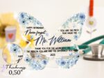 Personalized Acrylic Butterfly Gift: Retirement, Teacher Appreciation - Image 9