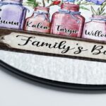 Custom Family Name Suncatcher Ornament, Personalized Family Members Suncatcher, Window Hanging Decor, Gift Idea for Family, Friend, College - Image 5