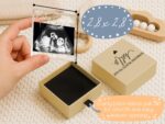 Baby Reveal Box For Husband Gift, Custom Pregnancy Announcement Gift For Grandparent Reveal Keepsake Gift, Photo Ultrasound Frame Reveal Box - Image 8