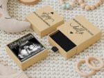 Baby Reveal Box For Husband Gift, Custom Pregnancy Announcement Gift For Grandparent Reveal Keepsake Gift, Photo Ultrasound Frame Reveal Box - Image 10