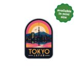 Tokyo Japan Sticker: Waterproof Vinyl Travel Decal