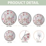 Pink Butterfly Acrylic Suncatcher Window Hanging, Stained Glass Look Floral Decor, Vibrant Mother’s Day Gift For Mom Or Garden Lover - Image 6