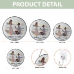 Personalized Couple Proposal Portrait Suncatcher, Custom Watercolor Photo Suncatcher Gift For Couples, Anniversary Couples Gift - Image 6