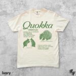 Quokka Vintage 90s Graphic T-Shirt, Retro Animal Lover Infographic Facts Tee, Funny Biology Shirt, Marsupial Gift, Nature Science Unisex Top - Image 2