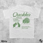Quokka Vintage 90s Graphic T-Shirt, Retro Animal Lover Infographic Facts Tee, Funny Biology Shirt, Marsupial Gift, Nature Science Unisex Top - Image 3