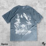 Hooded Sorcerer Crystal Ball T-Shirt, Vintage Skull Bones Candle Shirt, Retro Dark Fantasy Tee, Gothic Witchcraft Occult Horror Graphic Top - Image 3