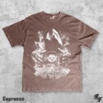 Hooded Sorcerer Crystal Ball T-Shirt, Vintage Skull Bones Candle Shirt, Retro Dark Fantasy Tee, Gothic Witchcraft Occult Horror Graphic Top - Image 2