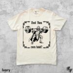 Dost Thou Even Hoist Medieval Gym T-Shirt, Funny Knight Weightlifting Tee, Vintage Powerlifting Shirt, Sarcastic Workout Humor, Lifter Gift - Image 2