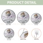 Personalized Glass Suncatcher, Butterfly Custom Glass Suncatcher for Loss, Crystal Ornaments Memorial Gifts for Condolences, Hanging Gift - Image 6