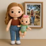 Custom Portraits Doll, Look Alike Doll, Darlings Doll, Anniversary Gift, Personalized Gift, Gifts For Daughters Christmas Gifts Thanksgiving - Image 3