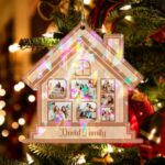 Custom Family Photo Ornament 2025, Family Christmas Ornaments, Personalized Family Photo Keepsake, Big Family Ornament, Picture Ornament - Image 4