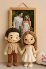 Custom Family Portraits Doll Christmas Gift Personalized Crochet Doll Handmade Custom Doll Look Alike Doll Gift For Wife Gift For Kids - Image 7