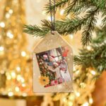 Personalized Family Photo Ornament 2025, Custom Christmas Envelope Ornament, Holiday Keepsake Gift, New Year Tree Decoration, Photo Ornament - Image 2